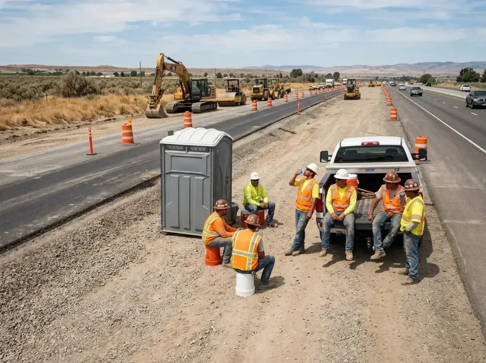 highway-road-construction-crew-007 — frequently asked questions, Porta Potty and Restroom Rentals in San Luis Obispo, CA